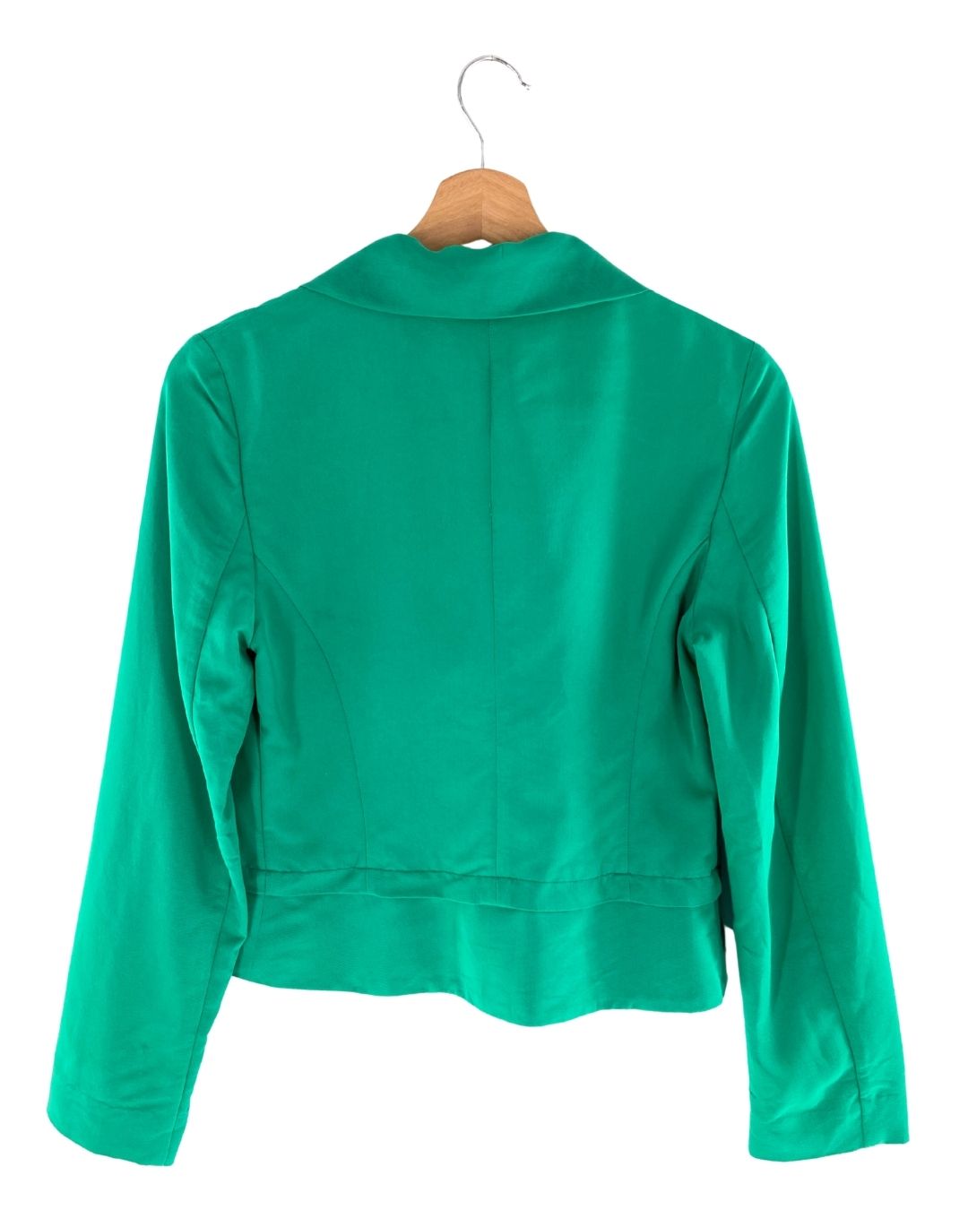 Blazer delgado doble textura