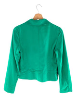 Blazer delgado doble textura