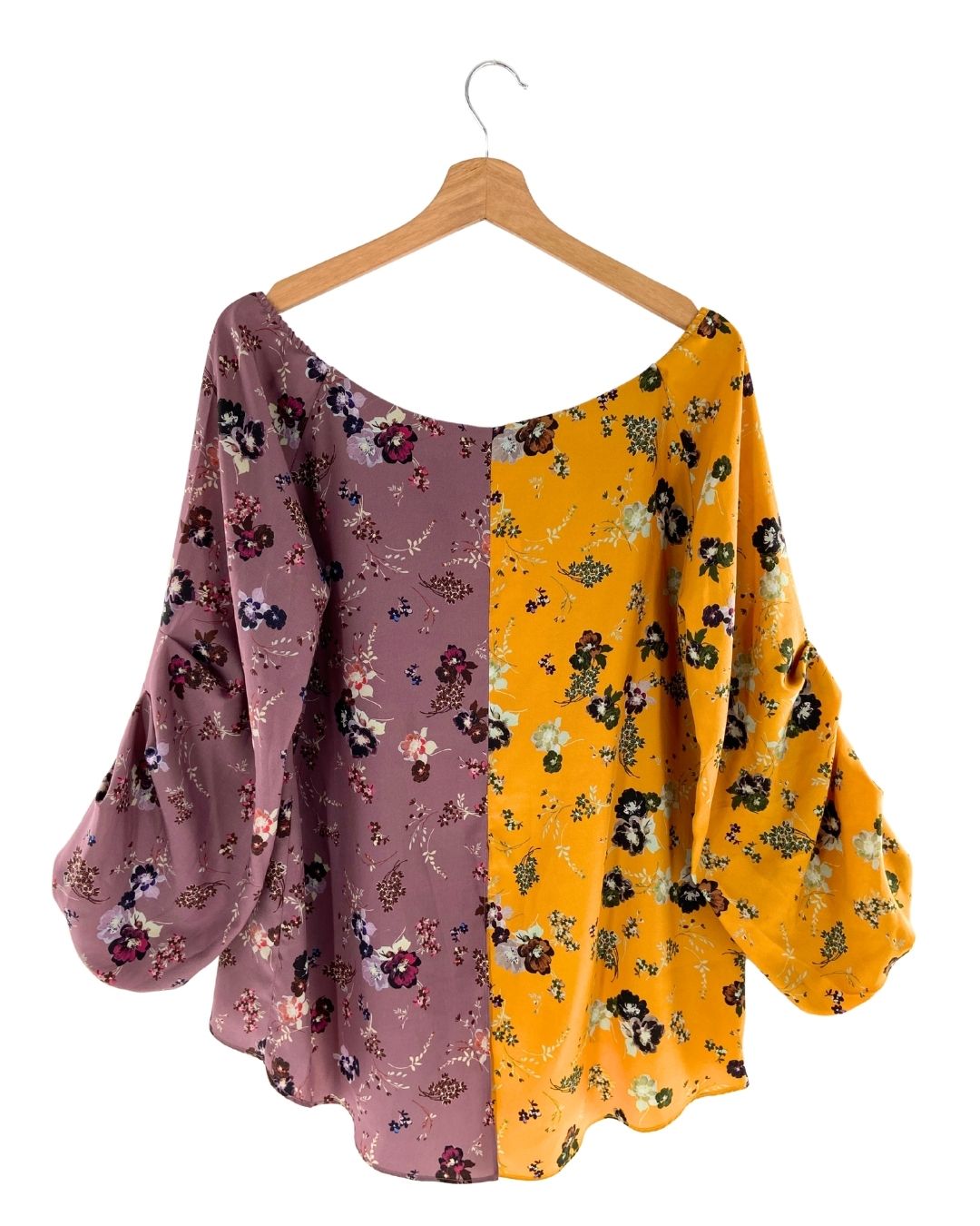 Set de blusa y falda anudada