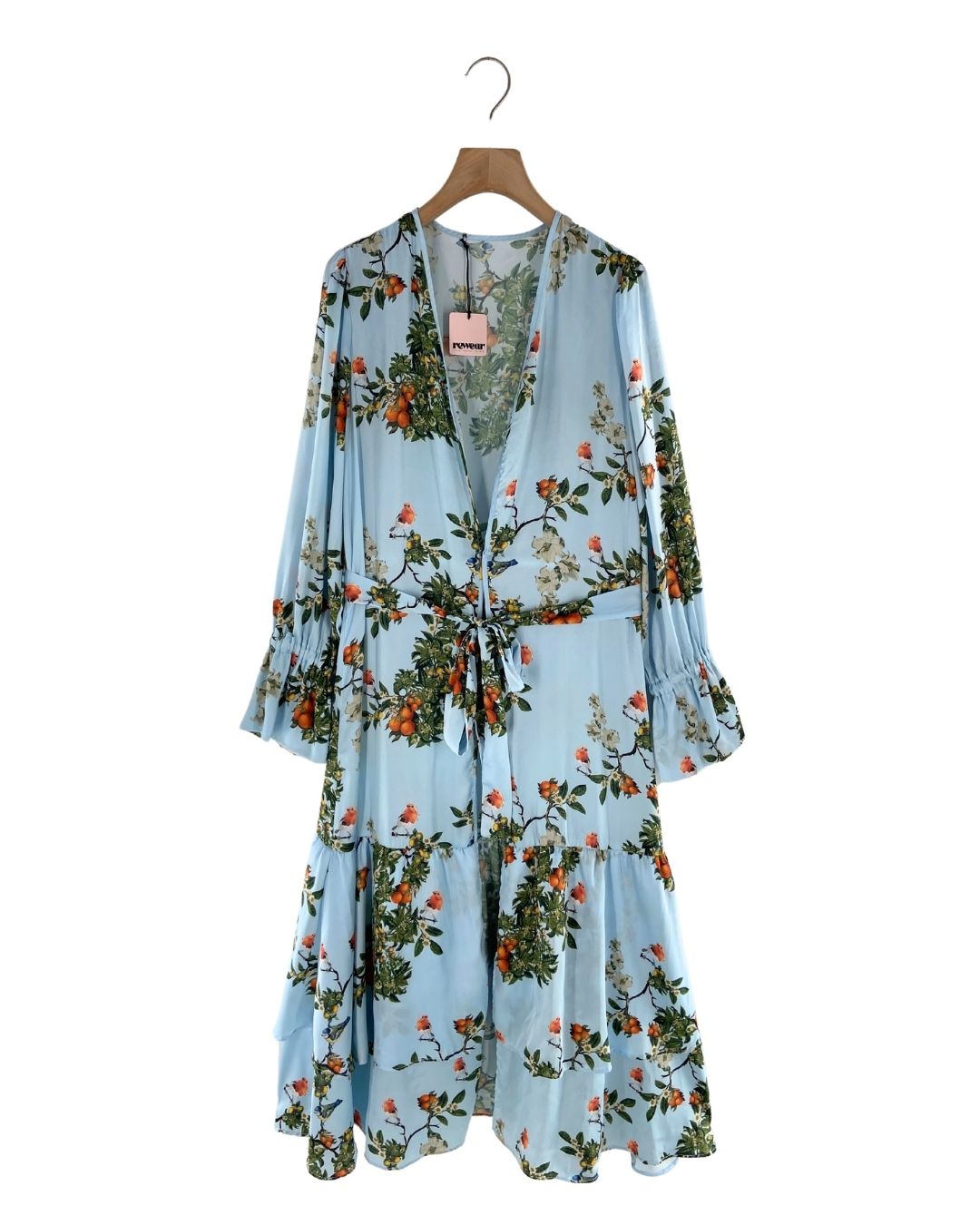 Sobretodo satinado print