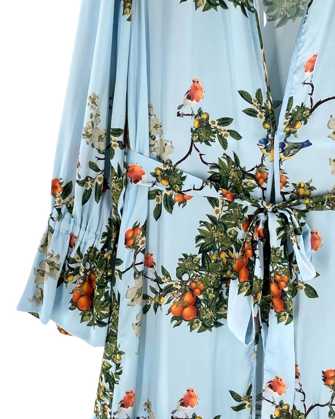 Sobretodo satinado print