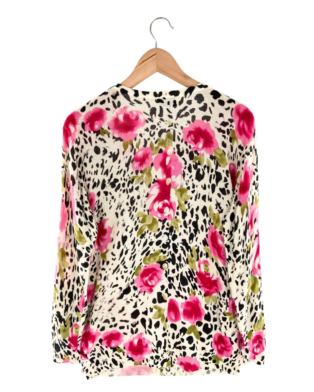 Saco manga larga abotonado