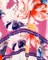 Falda midi high and low