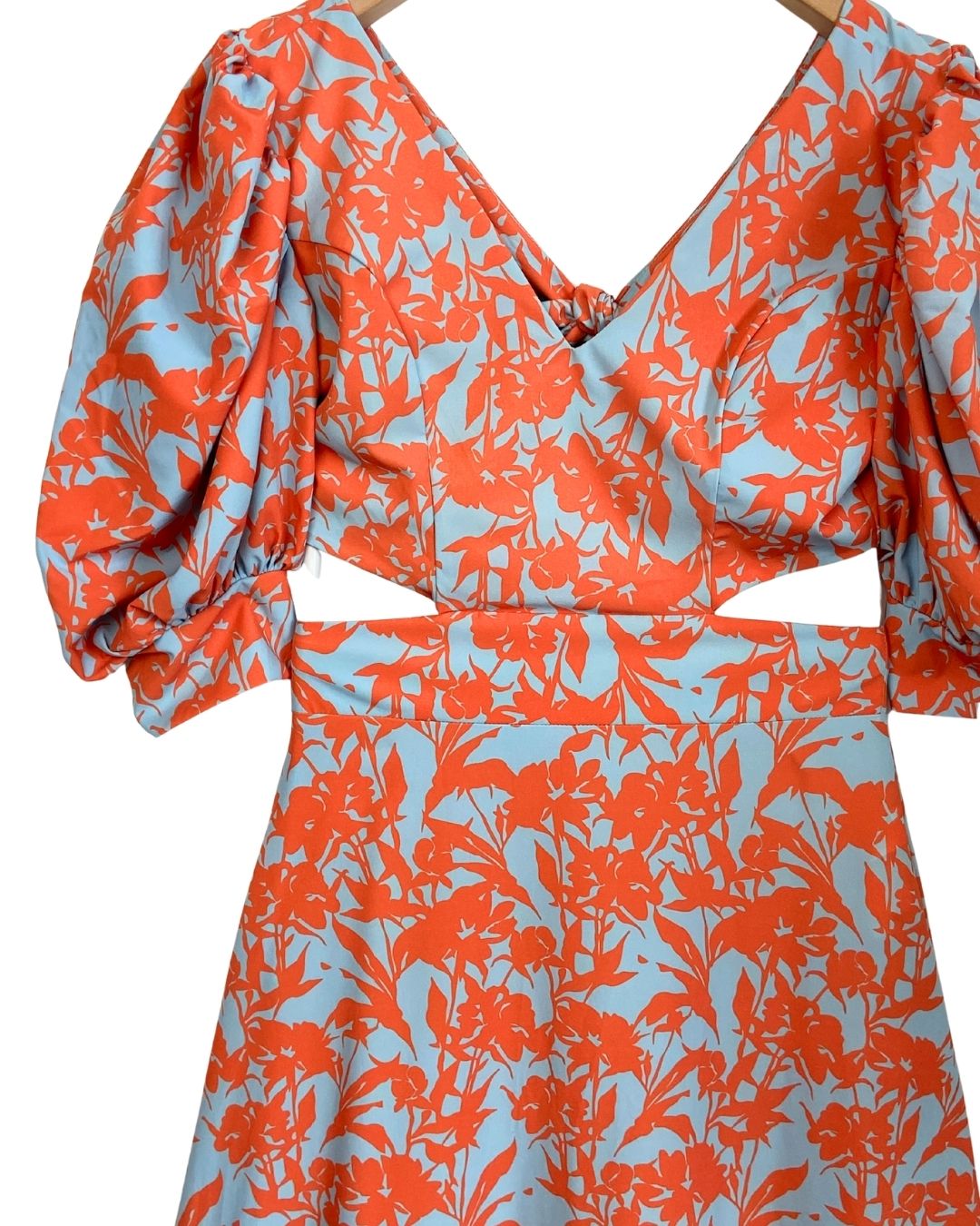 Maxi vestido anudado