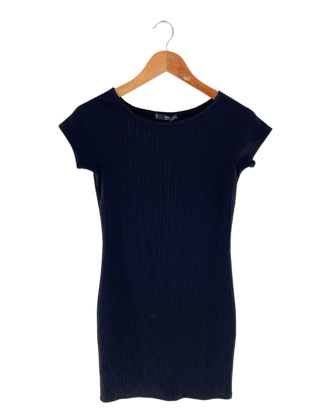 Vestido mini con textura