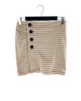 Falda mini a cuadros