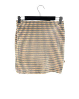 Falda mini a cuadros