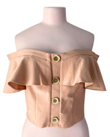 Blusa off shoulder