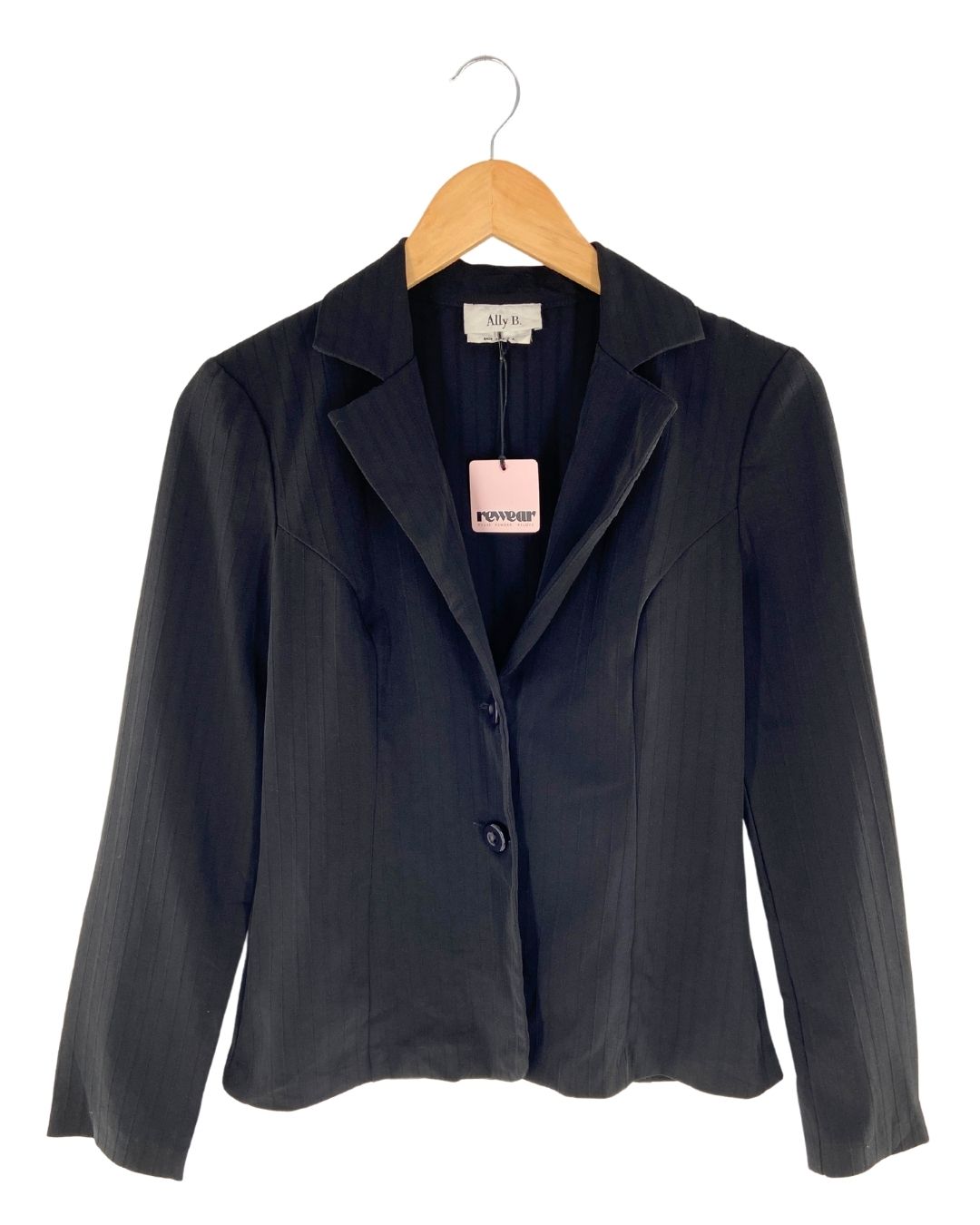 Blazer delgado con textura