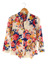 Camisa manga larga cuello mao