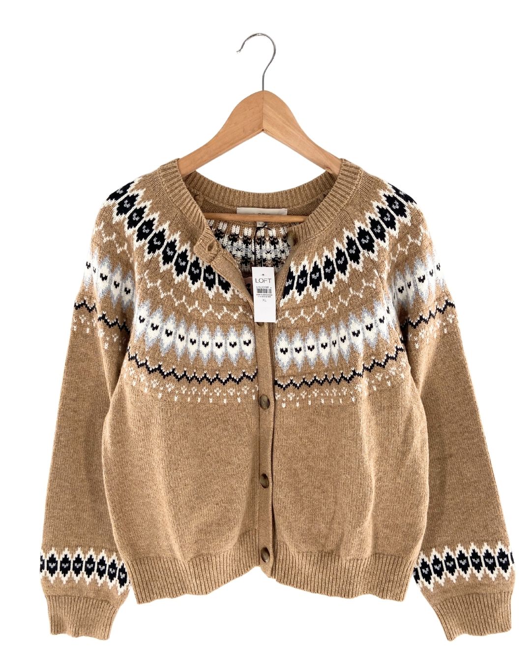 Saco tejido abotonado