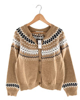 Saco tejido abotonado