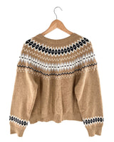 Saco tejido abotonado