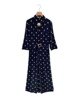 Maxi enterizo con cinturón