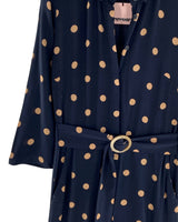 Maxi enterizo con cinturón