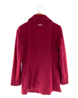 Abrigo midi en paño