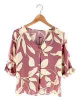 Blusa manga 3/4 con print