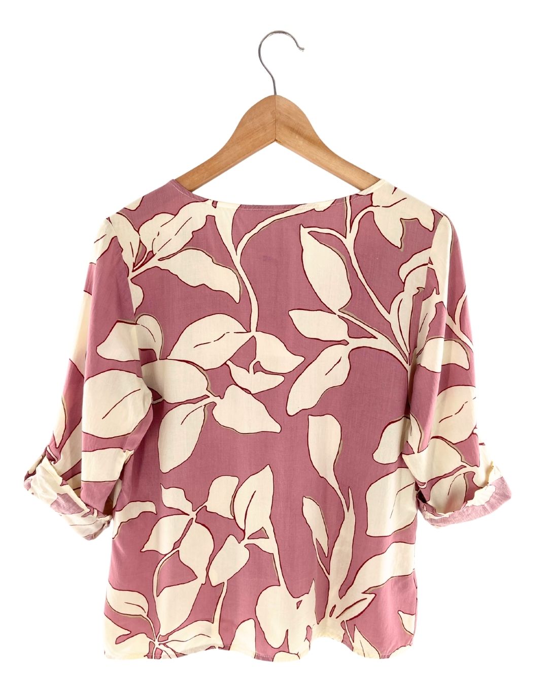 Blusa manga 3/4 con print