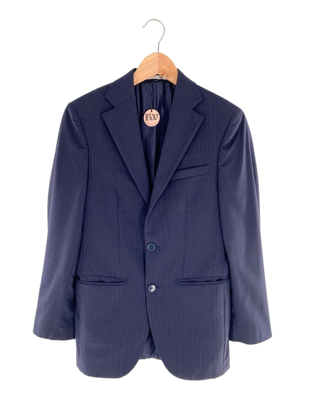 Blazer a rayas dos botones