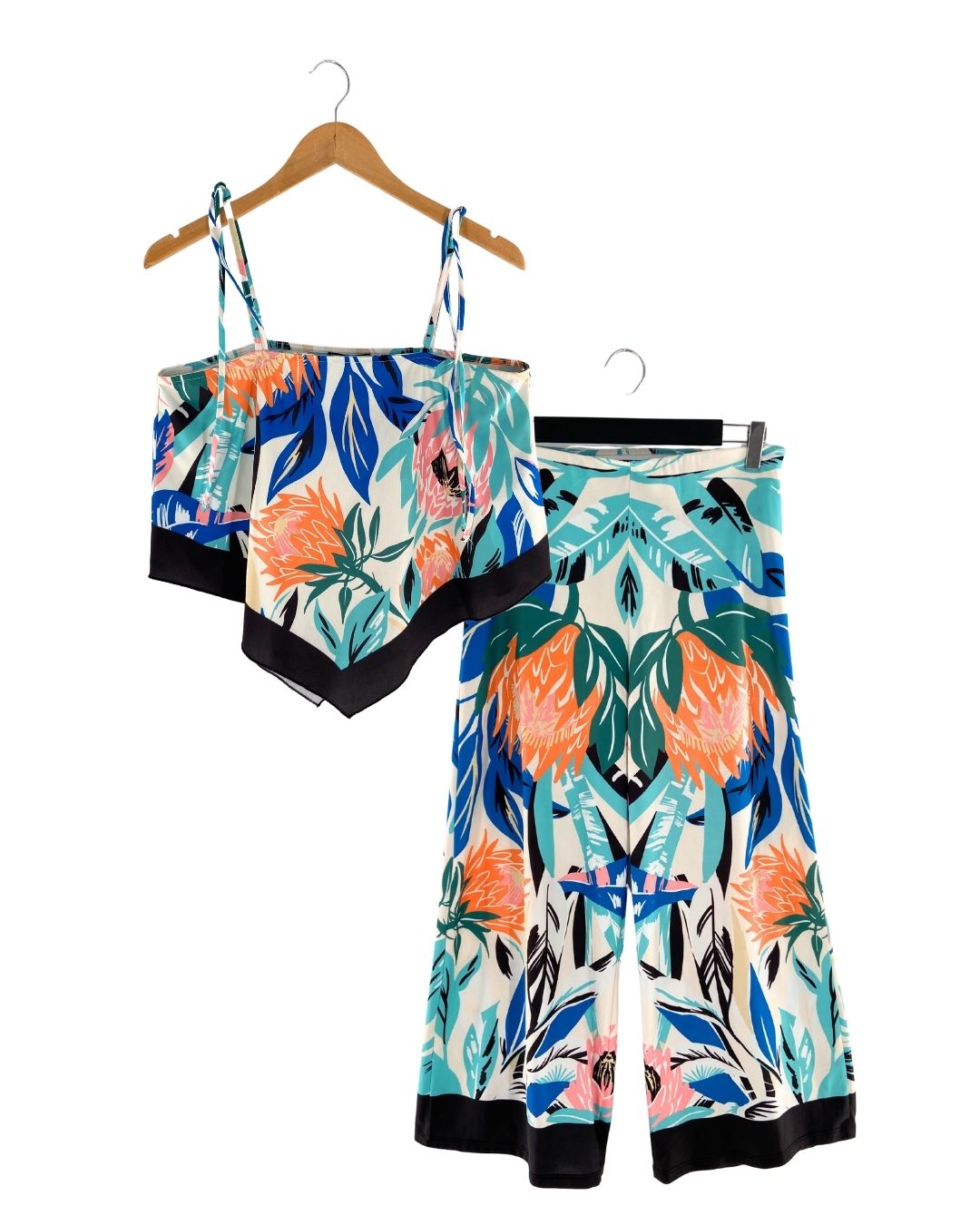 Set soft pant y blusa de tiras