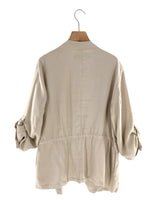 Chaqueta delgada anudada