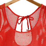 Blusa sleeveless translúcida