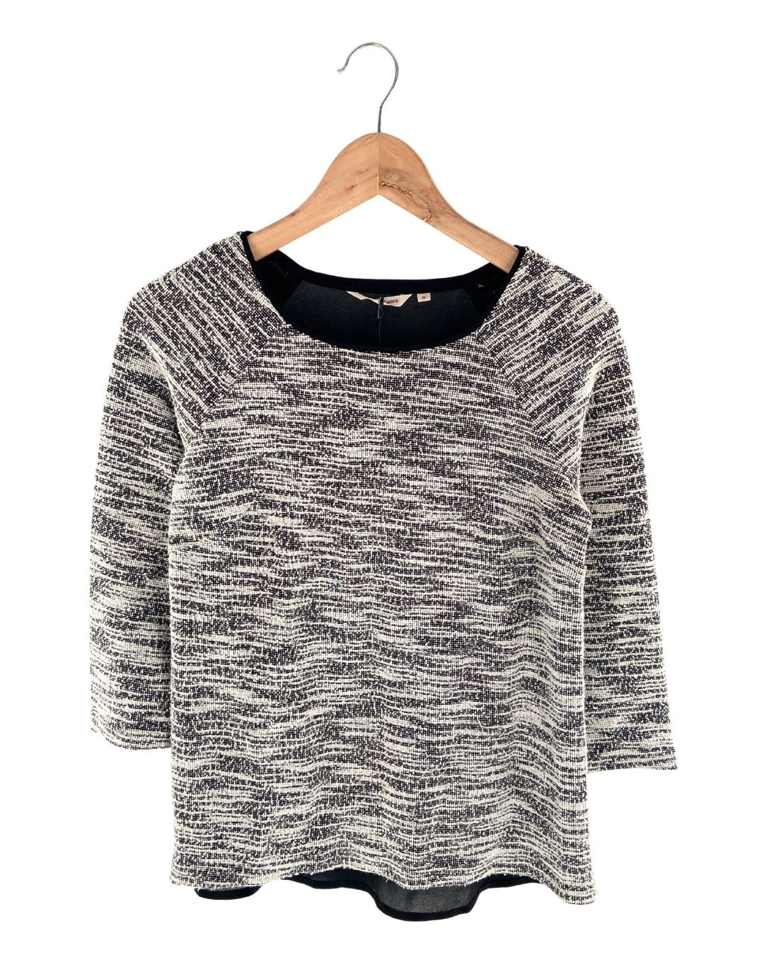 Blusa manga 3/4 tejida