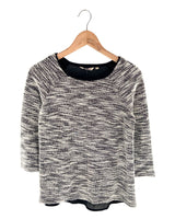 Blusa manga 3/4 tejida