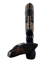 Botas caña alta print flores