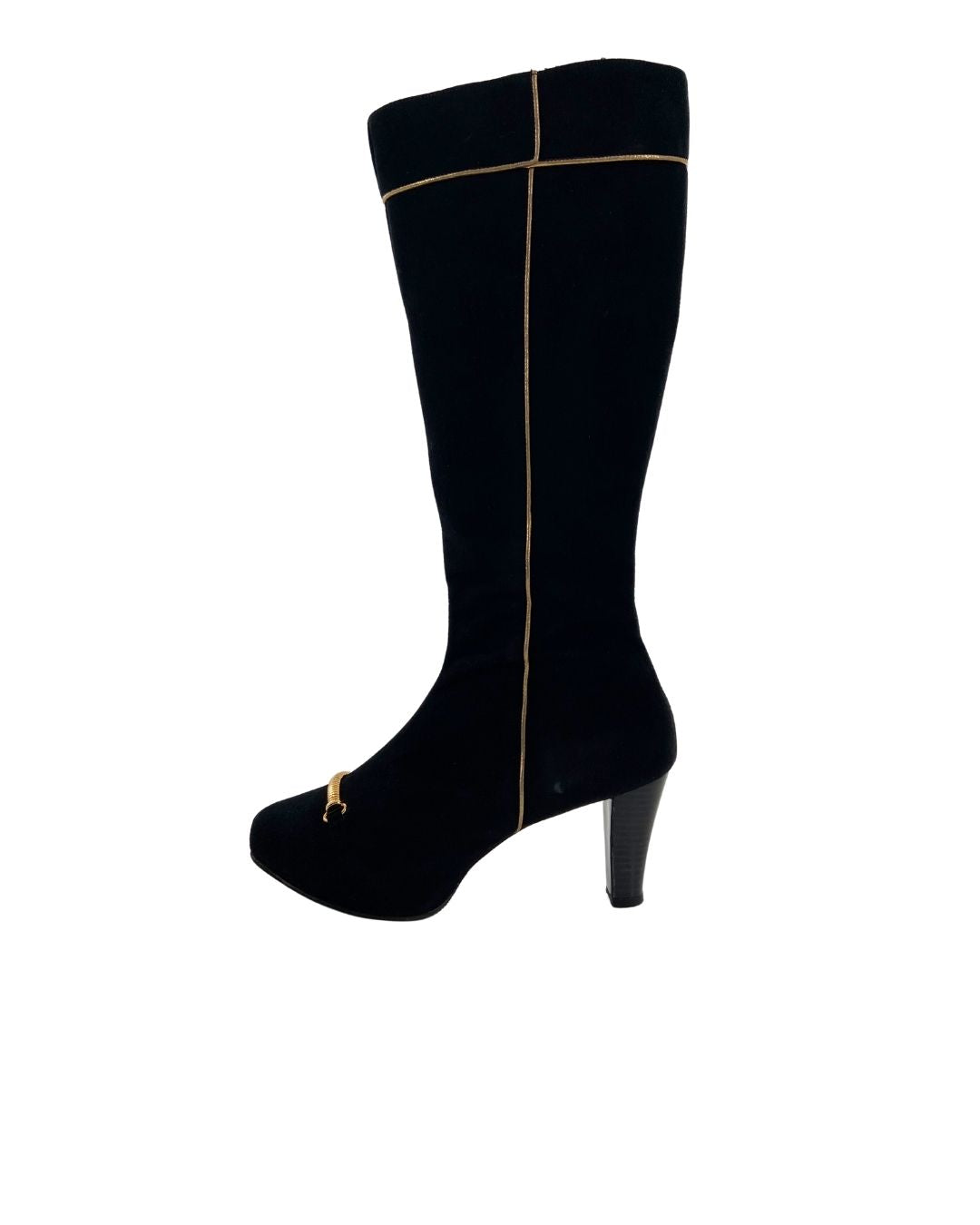 Botas caña alta en cuero