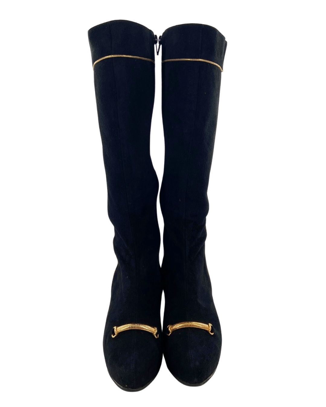 Botas caña alta en cuero