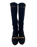 Botas caña alta en cuero