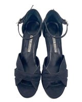 Sandalias satinadas