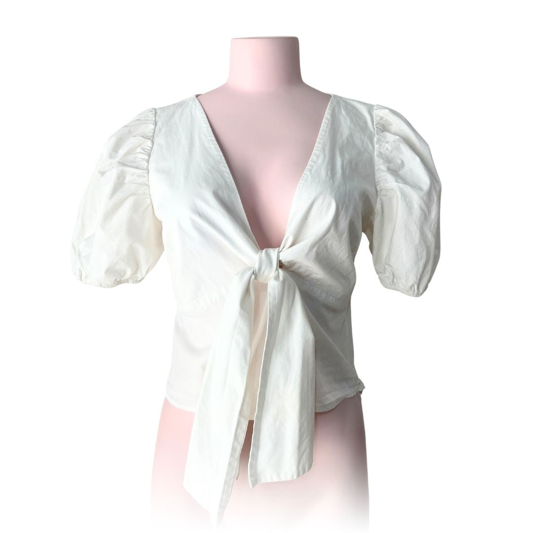 Blusa manga encauchada