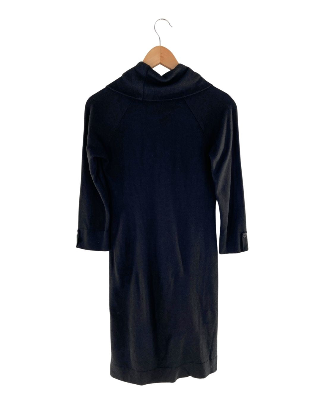 Vestido midi manga larga