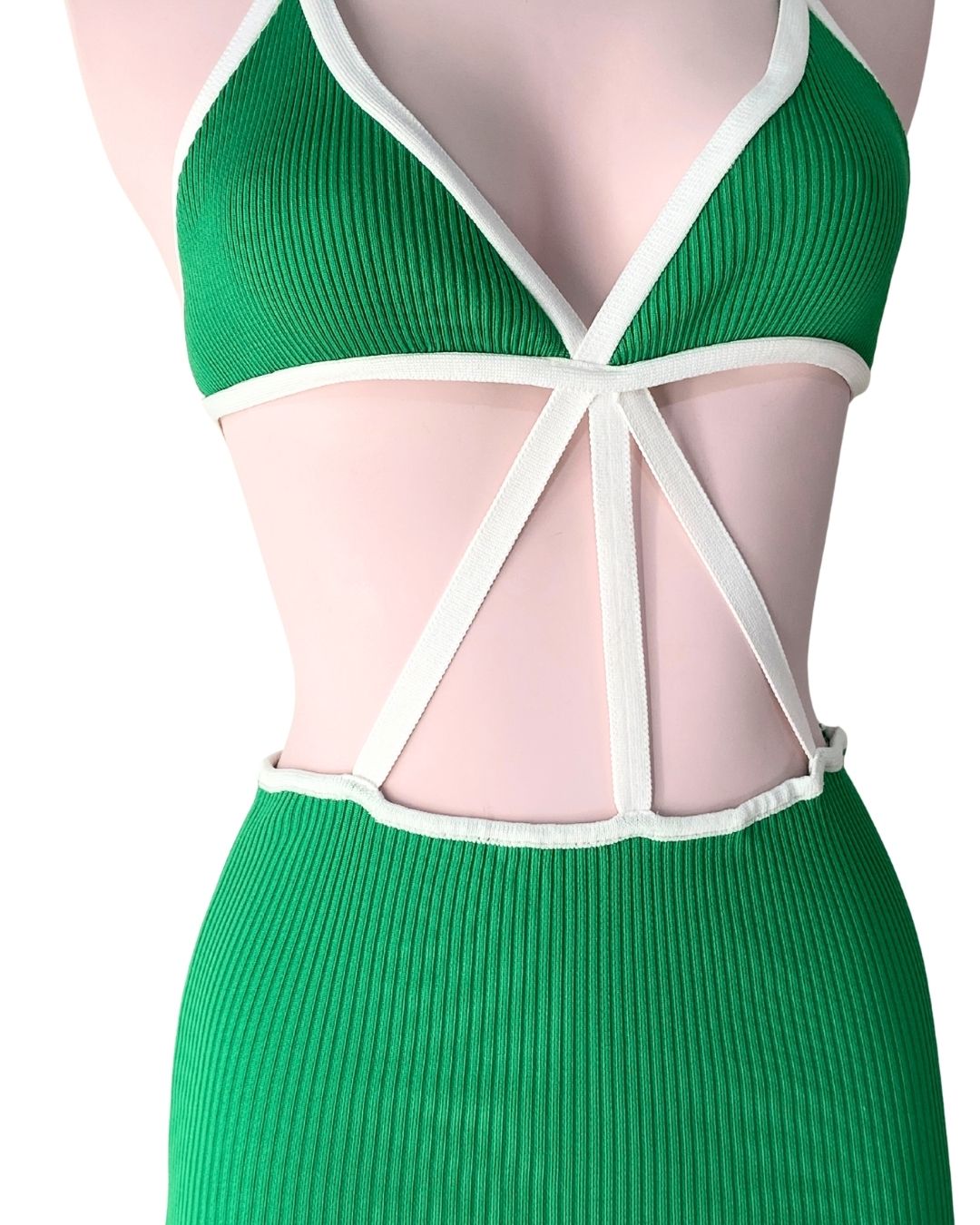 Vestido stretch estructurado