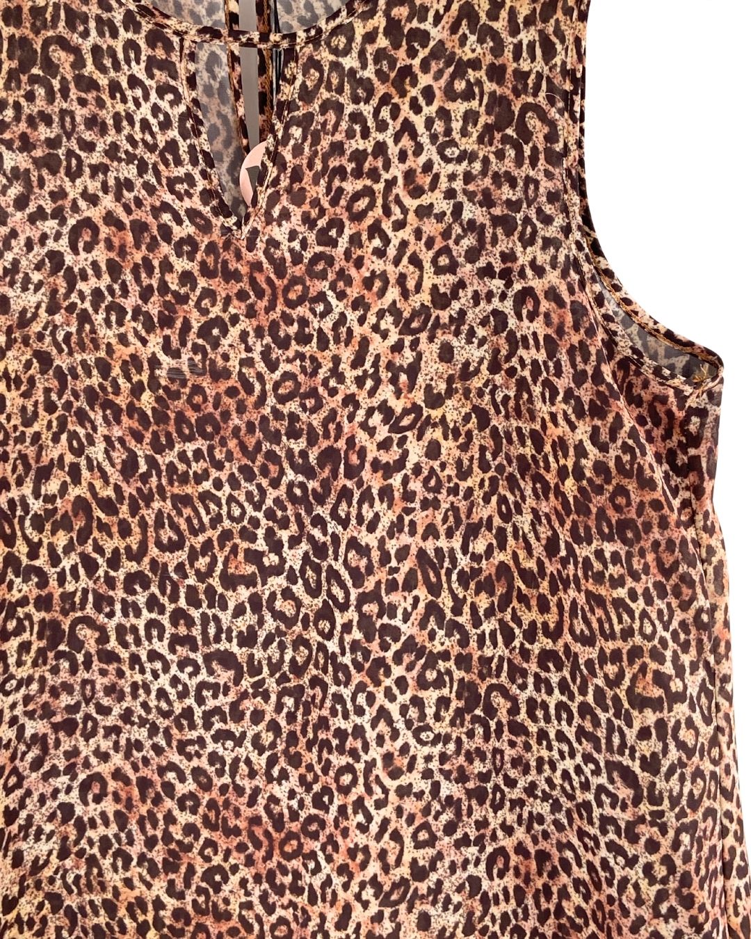 Blusa sleeveless animal print