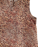 Blusa sleeveless animal print