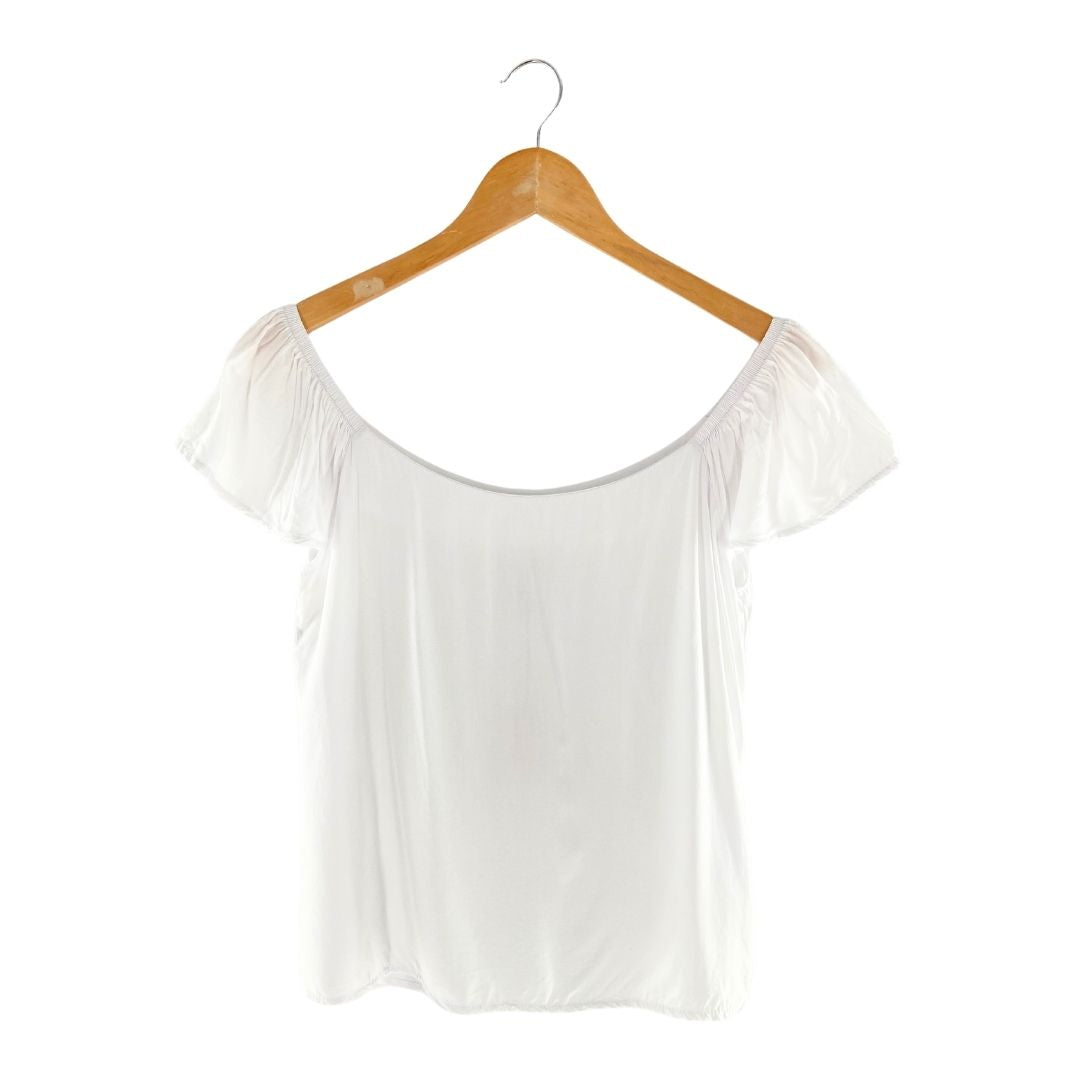 Blusa básica shoulderless