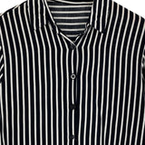 Camisa manga larga a franjas