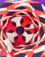 Mochila wayú con borlas