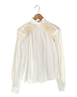 Blusa manga larga con afelpado