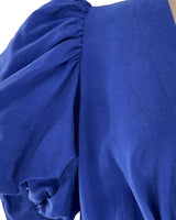Maxi vestido manga globo