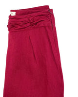 Pantalón wide leg en lino