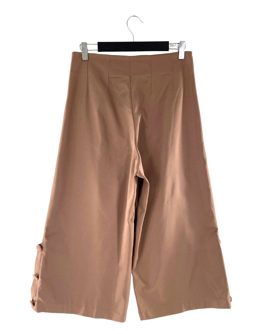 Pantalón suit palazzo botones
