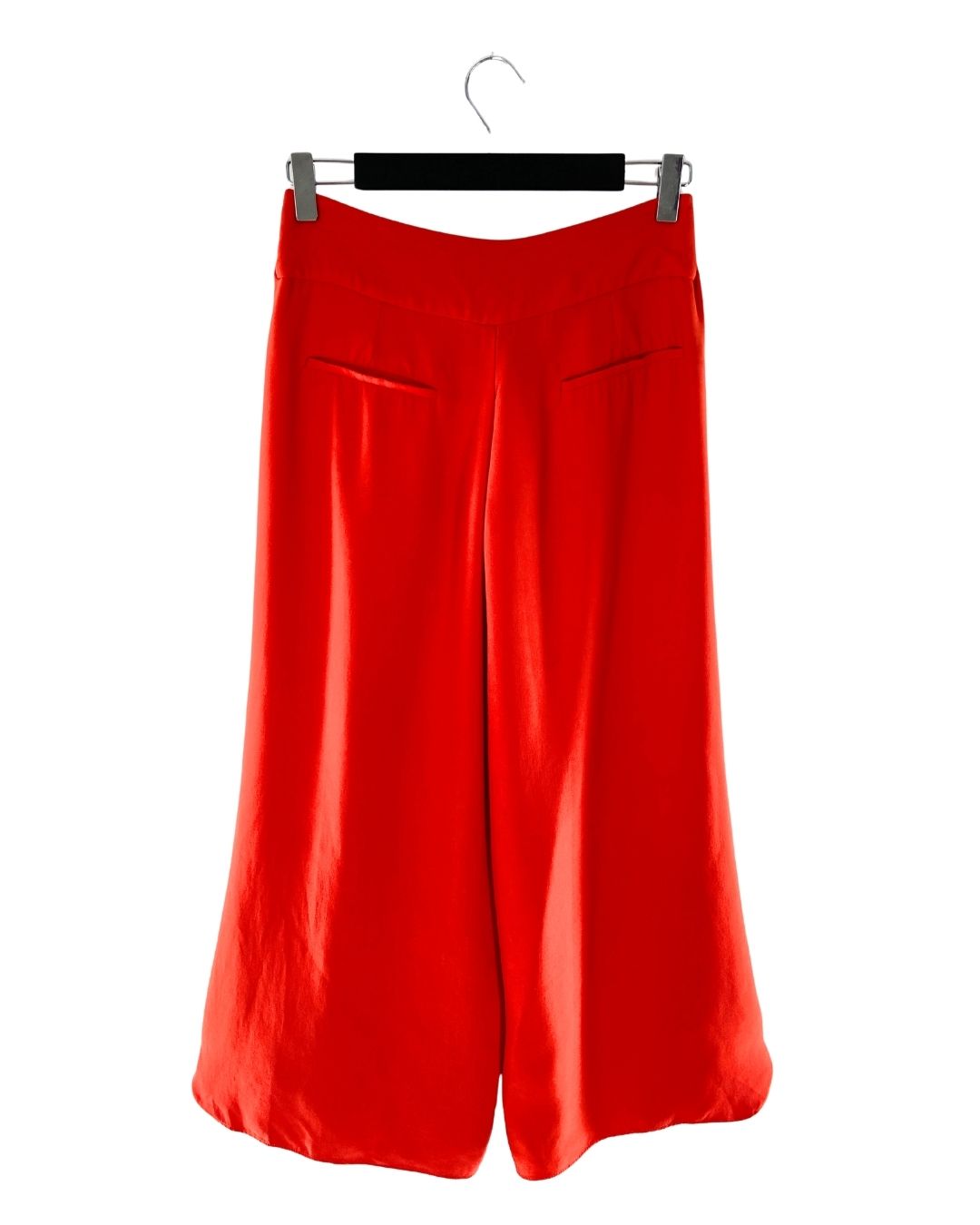 Pantalón culotte con textura