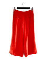 Pantalón culotte con textura