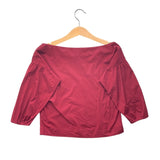 Blusa off shoulder manga 3/4