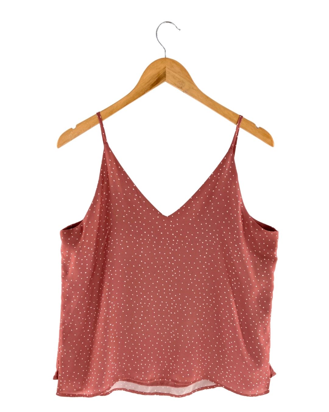 Blusa de tiras print mini dots