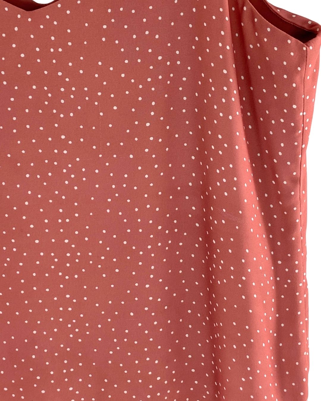Blusa de tiras print mini dots